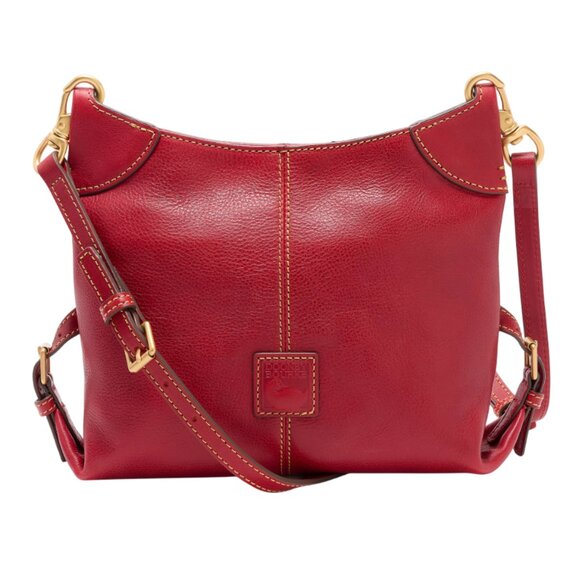 Dooney & Bourke Florentine Leather Small Federica Crossbody  0213 - Picture 1 of 1